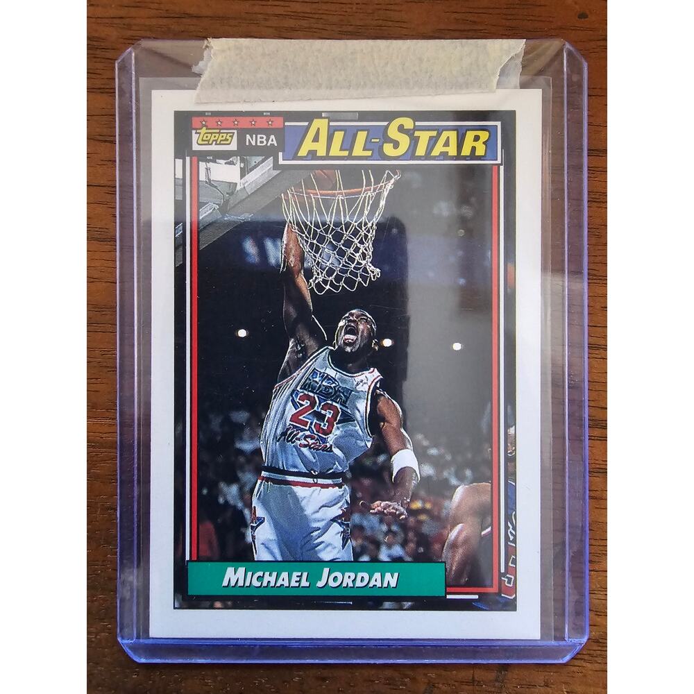 Michael Jordan 1992-1993 Topps #115 - East All-Star - Chicago Bulls - NBA
